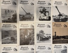 ⭕️ LOT OF 12 VINTAGE MUSEUM ORDNANCE MAGAZINE U.S. ARMY TANK MILITARY JOURNALS