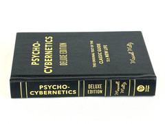 PSYCHO-CYBERNETICS by Maxwell Maltz Leather Bound Classic Deluxe Edition NEW