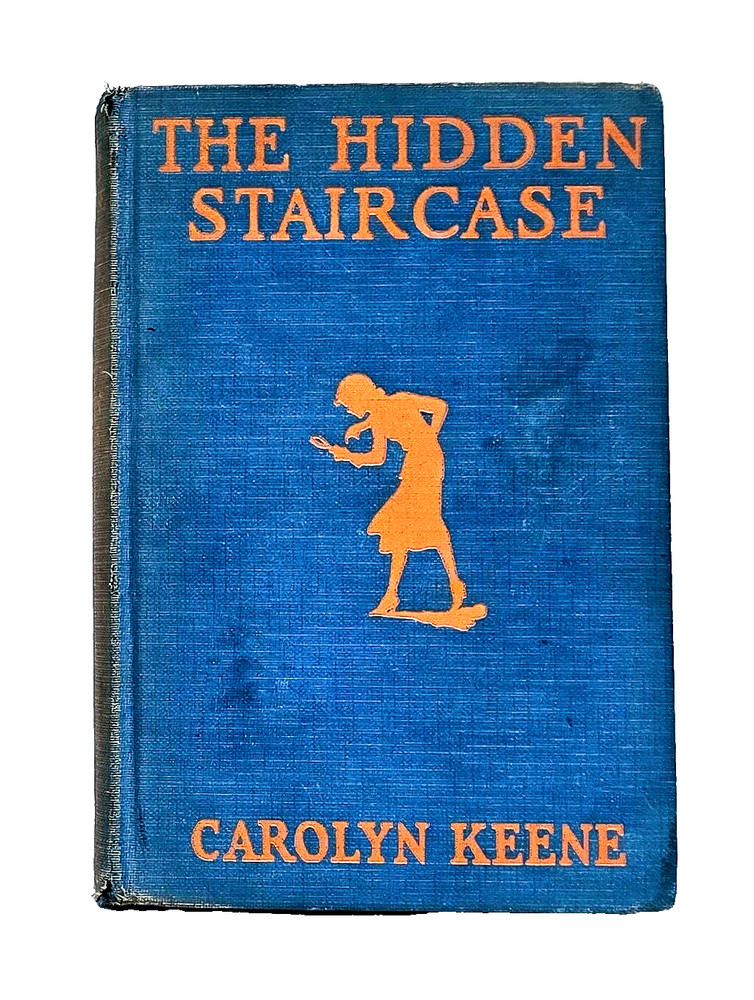 Nancy Drew The HIDDEN STAIRCASE Carolyn Keene 1930 w/ 14 pages of Ads