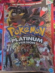 Pokémon Platinum Version Official Strategy Guide 2009 Nintendo DS No Map