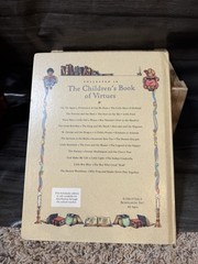 Children’s Book of Virtues by William J. Bennett and Michael Hague 1995 Vintage