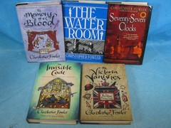 LOT OF 5 CHRISTOPHER FOWLER – VICTORIA VANISHES INVISIBLE CODE MEMORY OF BLOOD