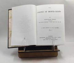 The count of Monte-Cristo Volume 1 1916 by Alexandre Dumas [Leather Crafted]