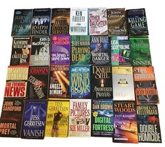 Lot of 18 Thriller Paperbacks – Reader Favorites