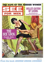 GEORGE GROSS: COVERED, trade paperback edition of a new men’s pulp mag art book