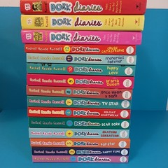 Dork Diaries Set 1-15 Rachel Renee Russell 1-12 paperback 13-15 Hardcover