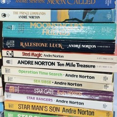 Lot of 60+ Andre Norton science fiction & fantasy Vtg paperbacks Sci-fi Ace SFF
