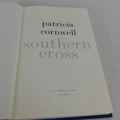 Patricia Cornwell Southern Cross HCDJ 1998 Kay Scarpetta 1st Edition Printing