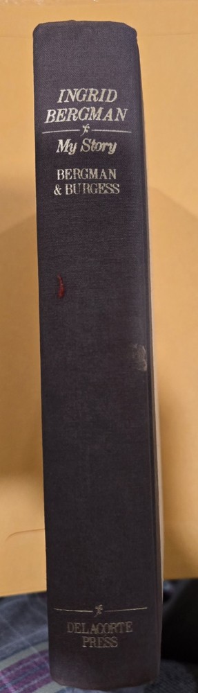 Ingrid Bergman My Story Hardcover 1980 Delacorte Press First Printing