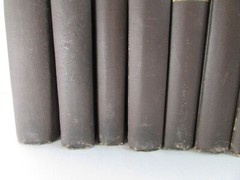 Honore de Balzac 20 Volumes 1899 Antique Distressed Décor Book Set