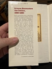 Science Encounters the Indian, 1820-1880: The Early Years of American Ethnology