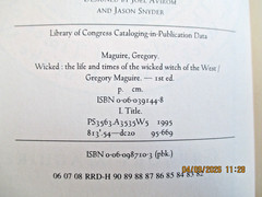 Wicked Years Series By Gregory Maguire-Book 1 ,Books 3 &4 are 1st ED, HC w/DJ