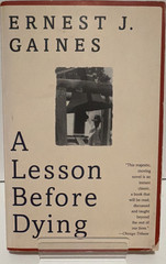 Ernest J. Gaines A Lesson Before Dying Vintage Contemporaries PB Fiction
