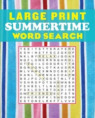 Large Print Summertime Word Search (Large Puzzle Books)