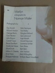 Marilyn a biography by Norman Mailer 1974 Large Softcover First PB Edition