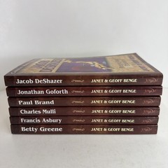 Christian Heroes: Then And Now – Janet & Geoff Benge Lot of 6 Paperback Books
