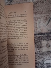 Ayn Rand Lot of 2 books, Atlas Shrugged, Anthem