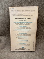 Vtg 1970’s The Chronicles of Narnia 6 Book Box Set C.S. Lewis Collier/Macmillian