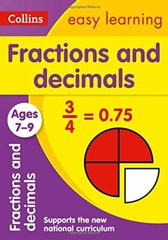 Collins Easy Learning Age 7-11  Fractions and Decimals Ages 7-9