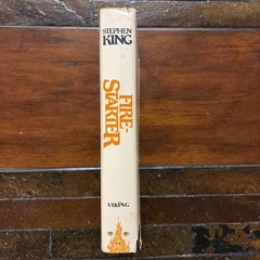 Firestarter Stephen King First Book Club Edition HCDJ 1980 Viking Press