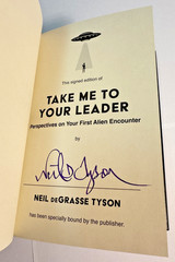 Take Me to Your Leader by Neil DeGrasse Tyson SIGNED 1st Edition, 1st Printing