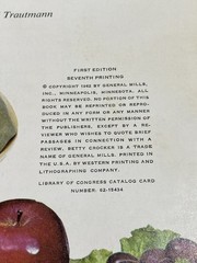 Betty Crocker’s New Good And Easy Cook Book First Edition 7th Printing 192 Pages