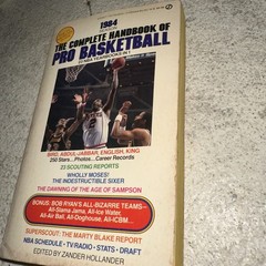 The Complete Handbook of Pro Basketball 1984 Edition by Hollander, Zander