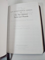 NIV New Testament Psalms Proverbs Bonded Leather Burgundy English Pocket Bible