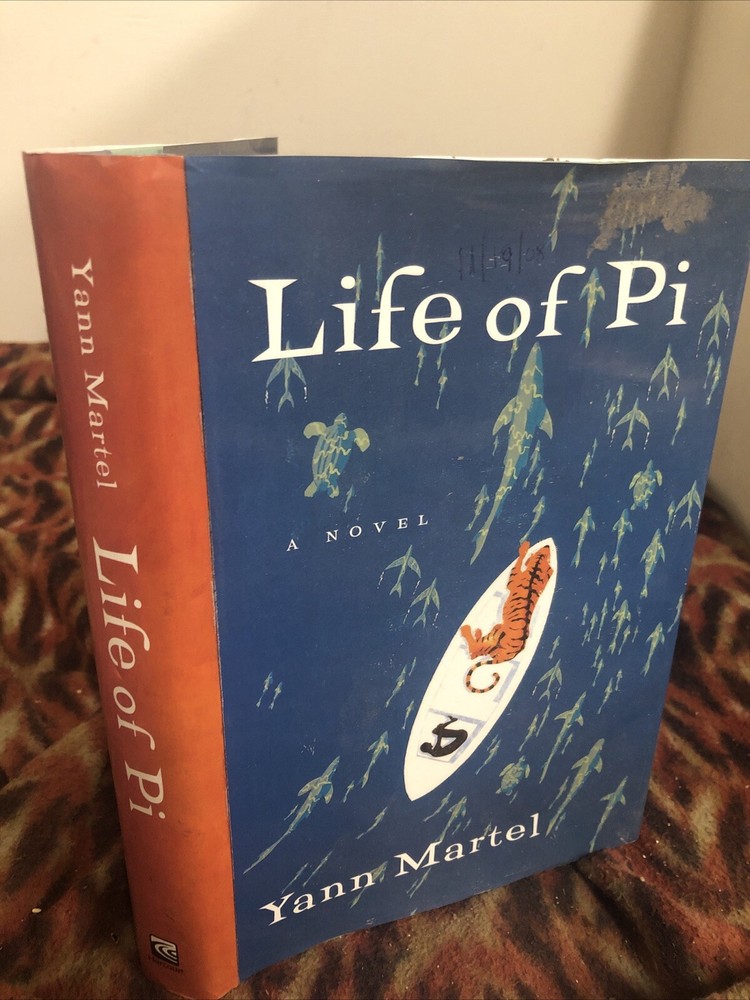 Life of Pi~Yann Martel (2001, Hardcover) True Stated 1st Edition 1st Print RARE