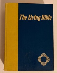 The Living Bible Holman Illustrated Edition -Paraphrased 1973 Tyndale Color pics