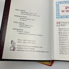 Our Family Prayer Book – Jubilee Edition (1965) with slipcover Catholic Vintage