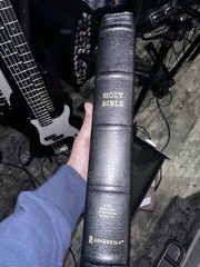Zondervan NRSV Single-Column Ref Bible Premier Collection Black Goatskin (LN)