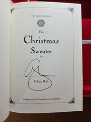 Glenn Beck – THE CHRISTMAS SWEATER – Boxed Hardcover w/DJ – SIGNED by Beck w/COA