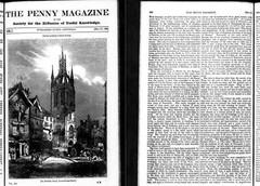 881 BOOKS – Penny Magazine – Periodical Victorian Literature Engravings – USB FD