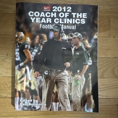 Coaches Choice 2012 Coach of the Year Clinics Football Manual Earl Browning PB