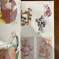 Street Fighter Artworks Kyoku Art Book Illustration