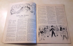 Vintage Children’s Activities for Home and School Magazine Easter 1940s Lot of 4