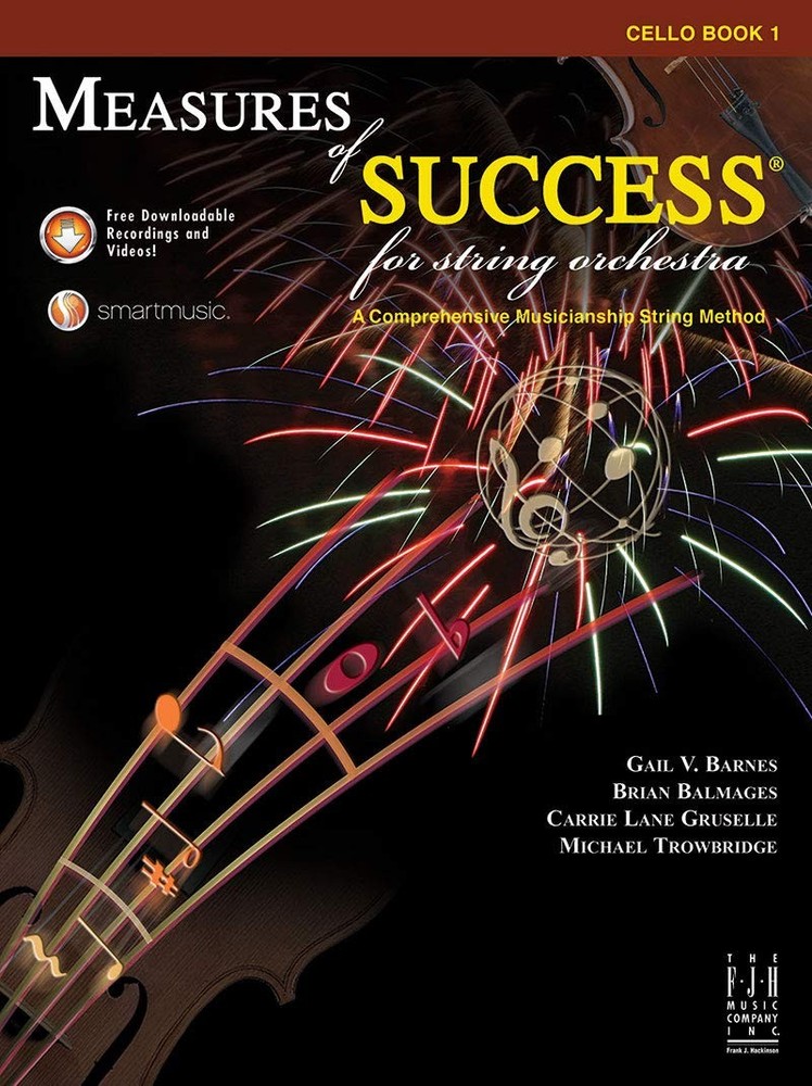 Measures of Success for String Orchestra-Cello Book 1 Barnes, Gail V.|Grusel…
