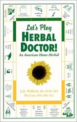 Let’s Play Herbal Doctor by Wallach, Joel D. Book The Fast Free Shipping