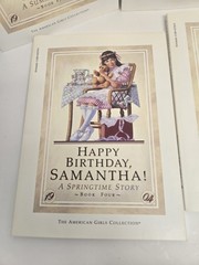 American Girl Book Lot Samantha Kirsten Felicity Pleasant Company 8 Books