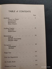Aeronautics Simplified, Ernest G. Vetter, USNR, 172 pages, © 1940, 3rd Printing