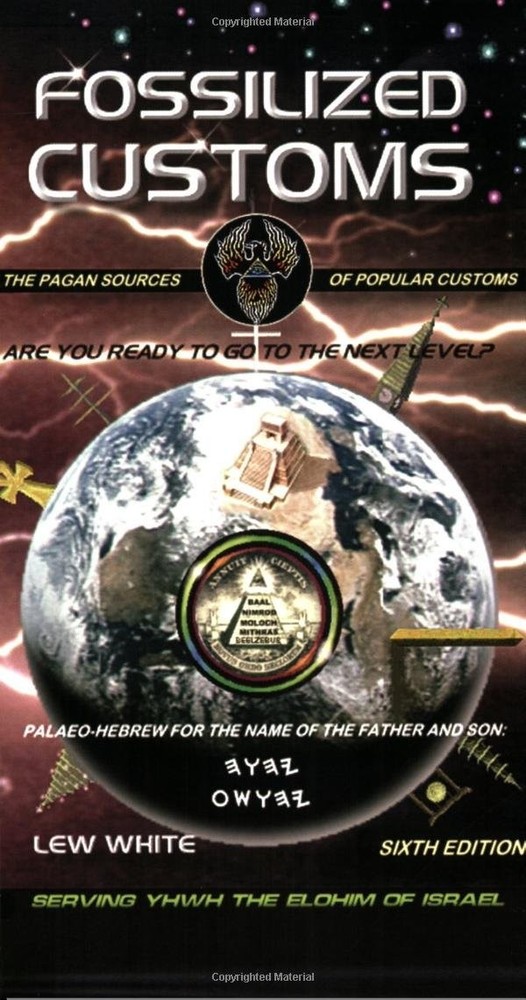 Fossilized Customs – paperback Lew White