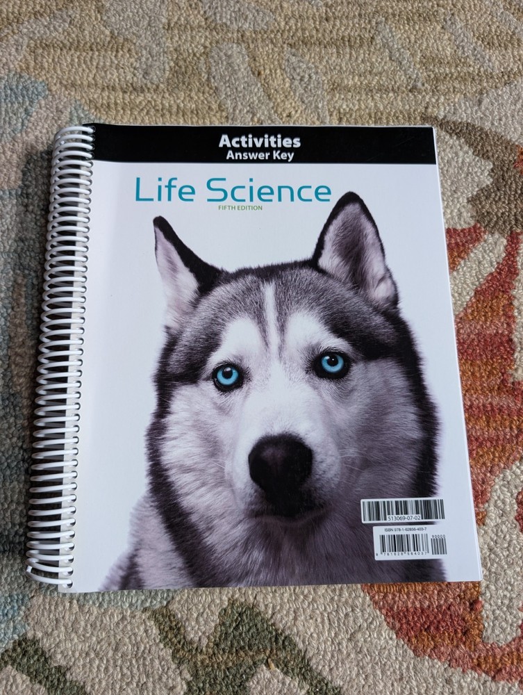 Life Science Activities Answer Key (5th ed.), BJU Press, 9781628564037