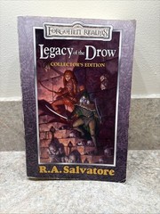 Forgotten Realms Legacy Of The Drow Collectors Edition Hardcover R.A. Salvatore