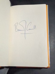 Signed Bernard Cornwell The Last Kingdom US First Edition Hardcover NF/NF