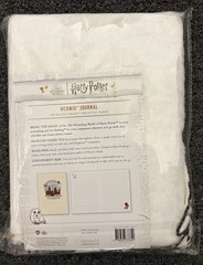 Harry Potter Hedwig Owl Fuzzy Plush Journal w/ Pen, 184 Ruled Pages