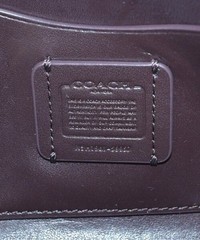 Coach Gold Leather Zip Pouch Women 7in x 4.3in x 2.4in Auth