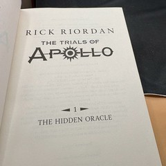 Trials of Apollo 5 Book Hardcover Box Set – Rick Riordan Disney Hyperion 2020