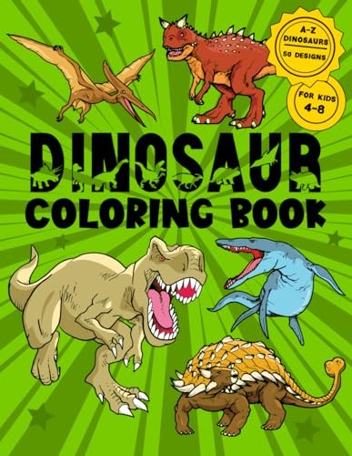 The Amazing Dinosaur Coloring Book f…, Fiavla, Amylia
