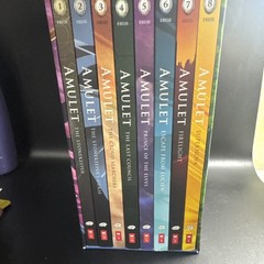 Amulet #1-8 Series Box Set Paperback 8 Book Collection, Graphix By Kazu Kibuishi